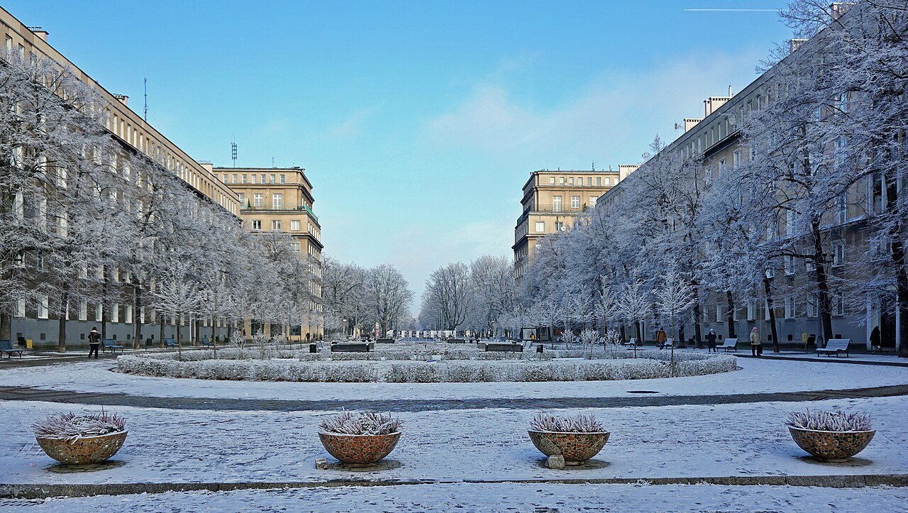 Aleja Róż — serce Nowej Huty